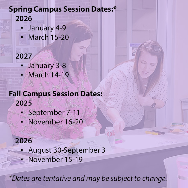 Manhattan Campus Session Dates